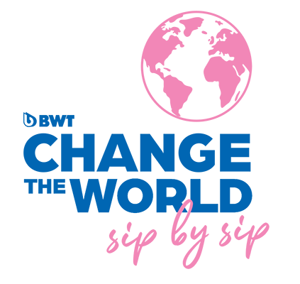 Change the world sip by sip logo